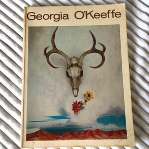 Georgia O'Keeffe Arts American 1977 Paperback Book  Original Artist Statement